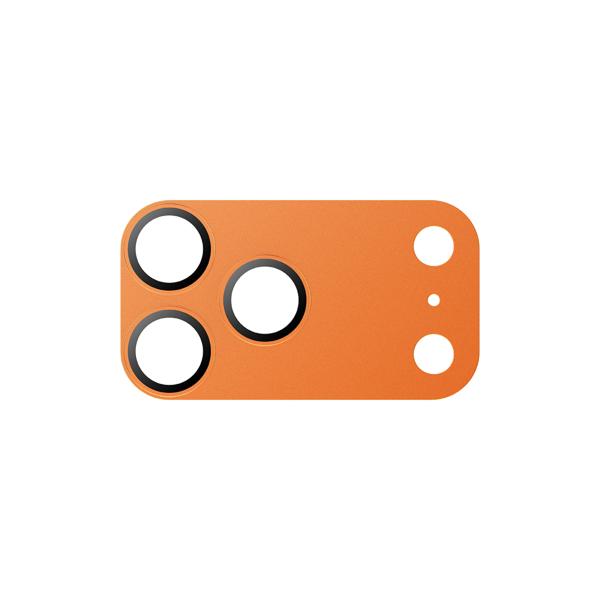 Keephone Apple iPhone 17 Pro Max Wellens Kamera Lens Koruyucu - Turuncu
