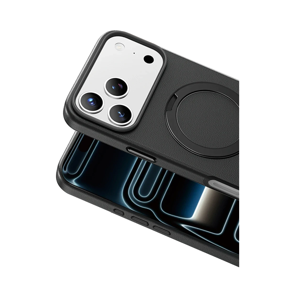 Keephone Apple iPhone 17 Pro Mehold Magsafe Kapak - Siyah