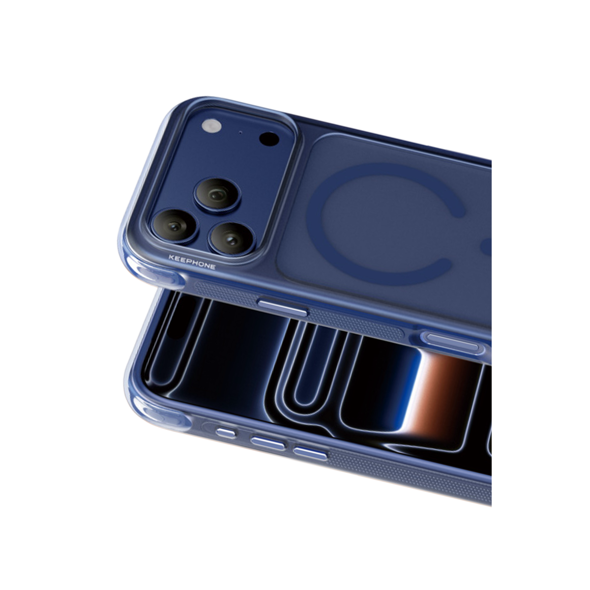 Keephone Apple iPhone 17 Pro Monica Airbag Magsafe Kapak - Lacivert