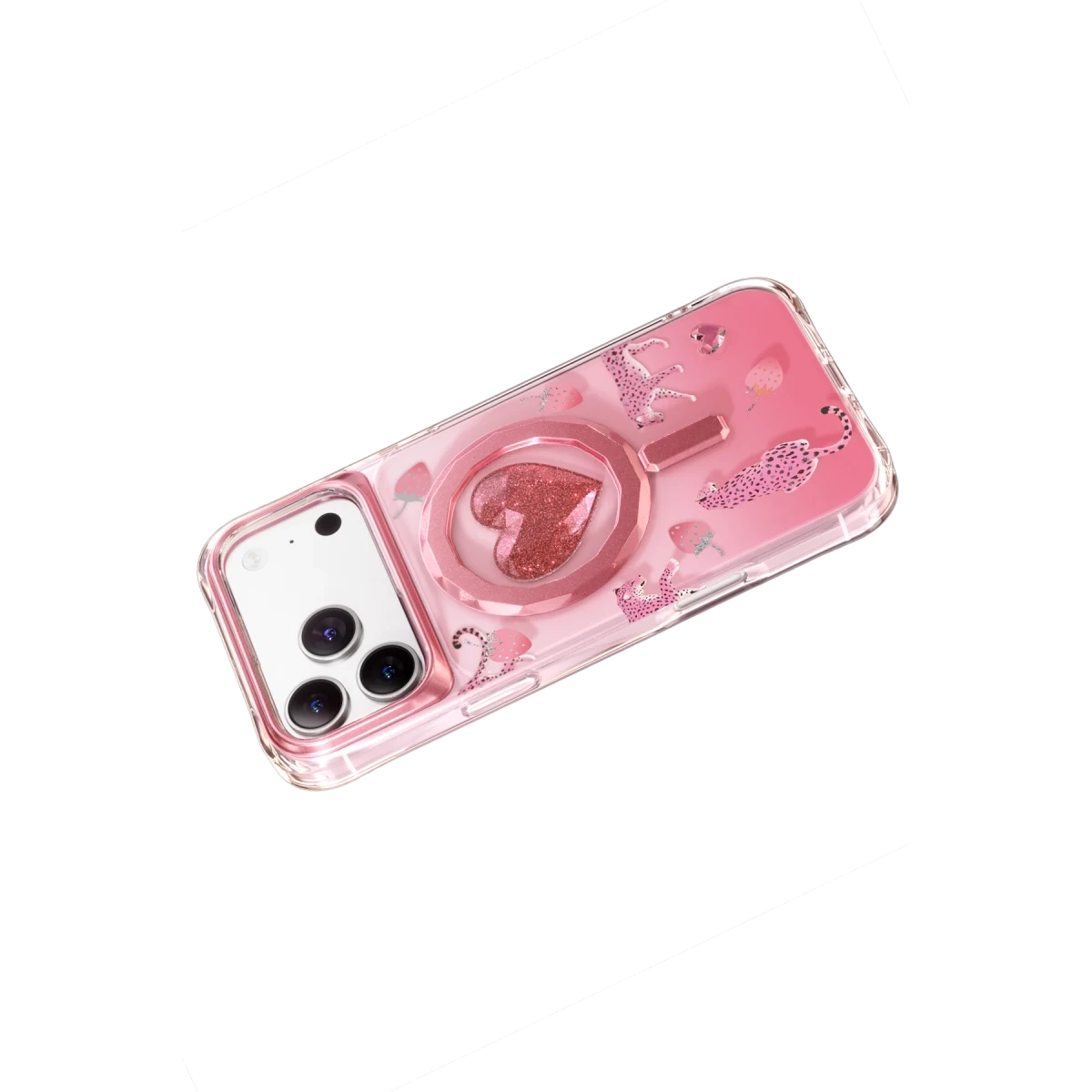 Keephone Apple iPhone 17 Pro Peachy Magsafe Kapak - Pembe