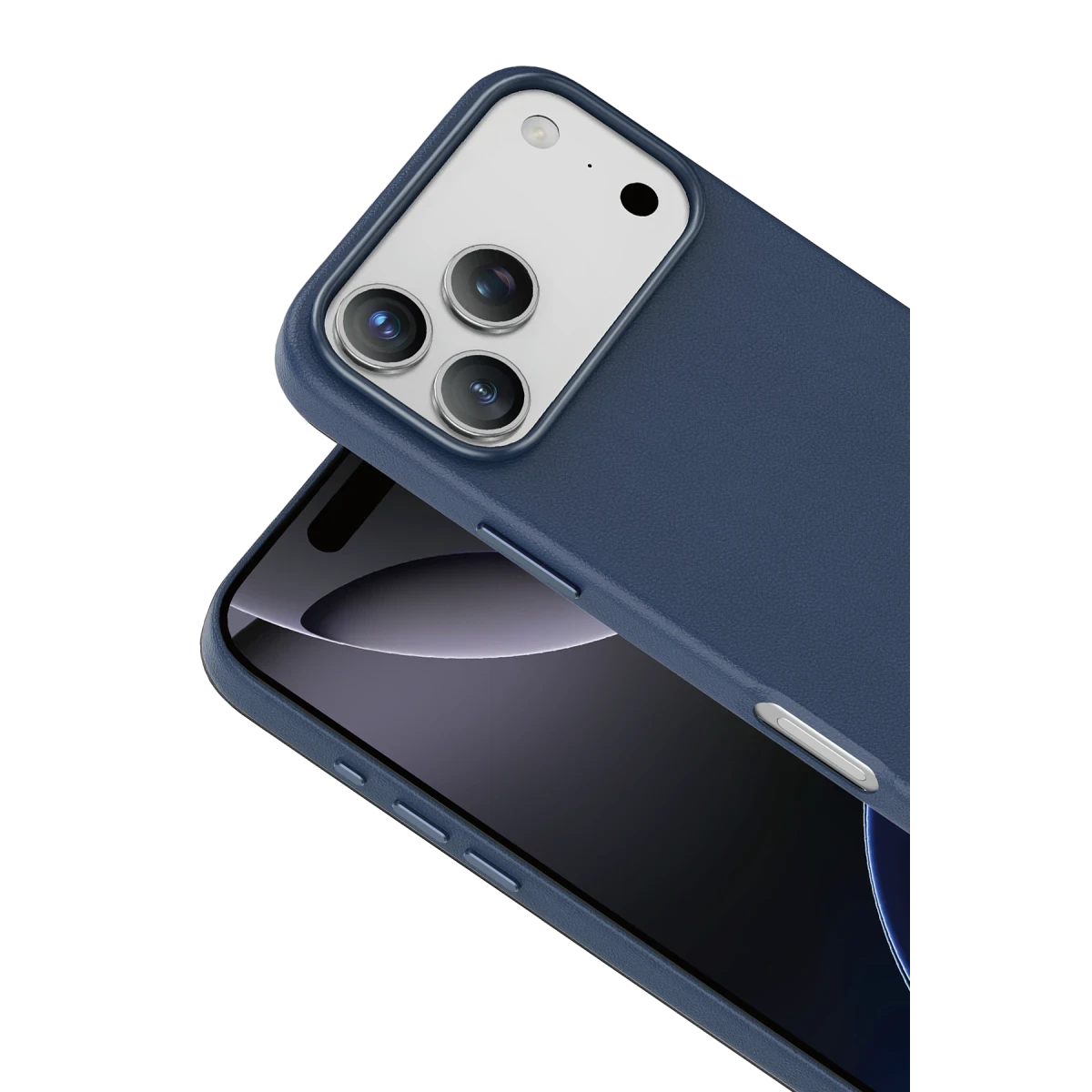 Keephone Apple iPhone 17 Pro Peekaboo Magsafe Kapak - Mavi