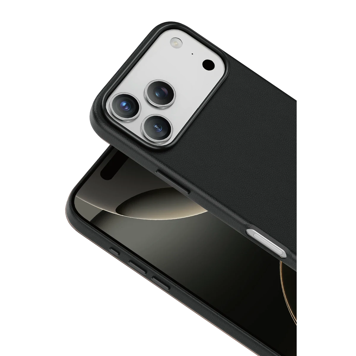 Keephone Apple iPhone 17 Pro Peekaboo Magsafe Kapak - Siyah