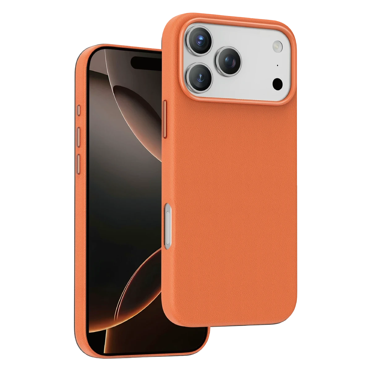 Keephone Apple iPhone 17 Pro Peekaboo Magsafe Kapak - Turuncu