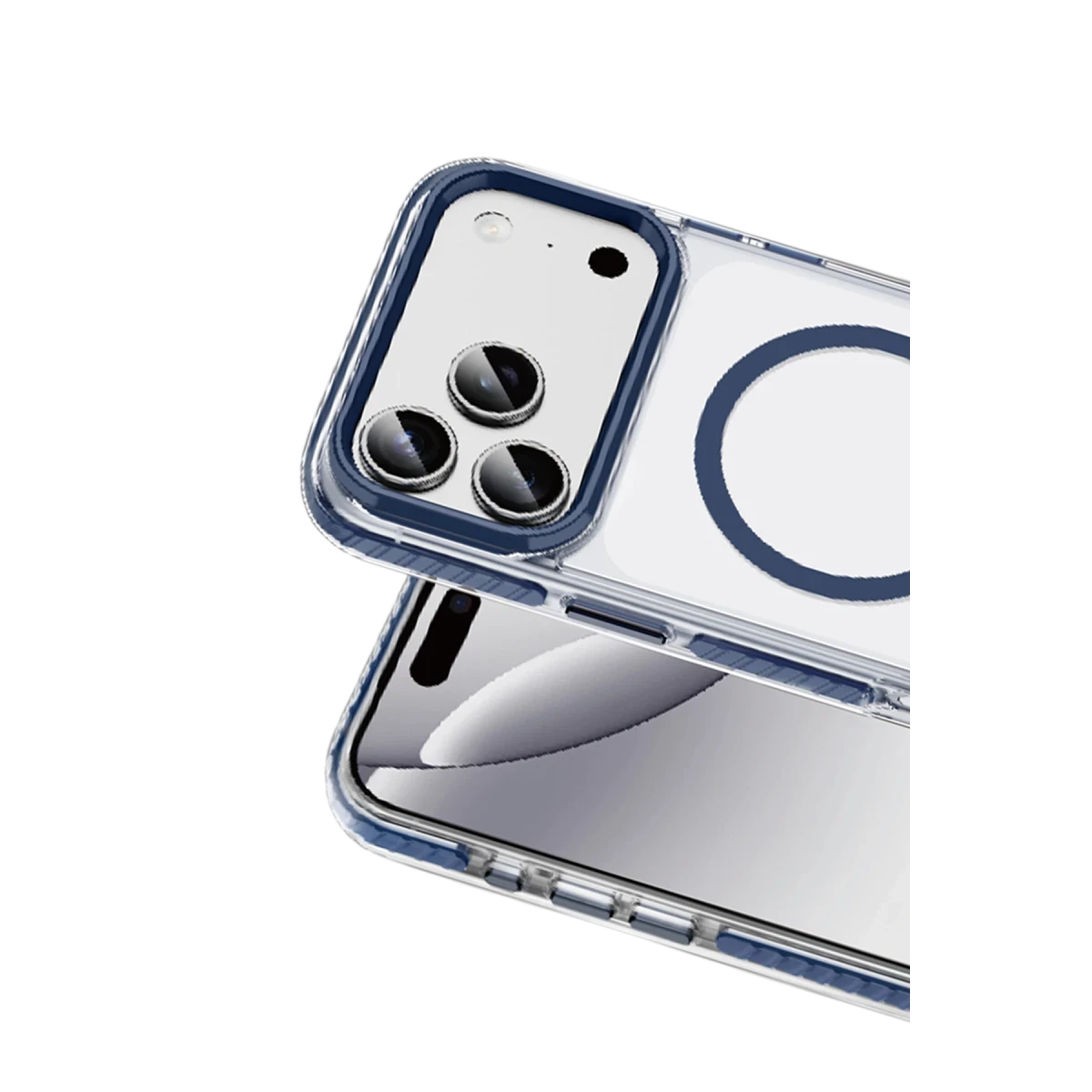 Keephone Apple iPhone 17 Pro Shockstar Magsafe Kapak - Mavi