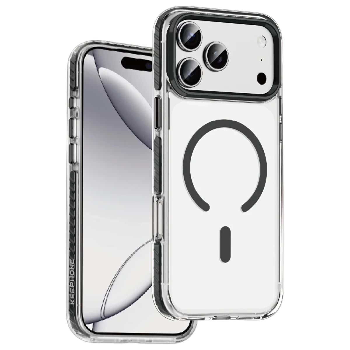 Keephone Apple iPhone 17 Pro Shockstar Magsafe Kapak - Siyah