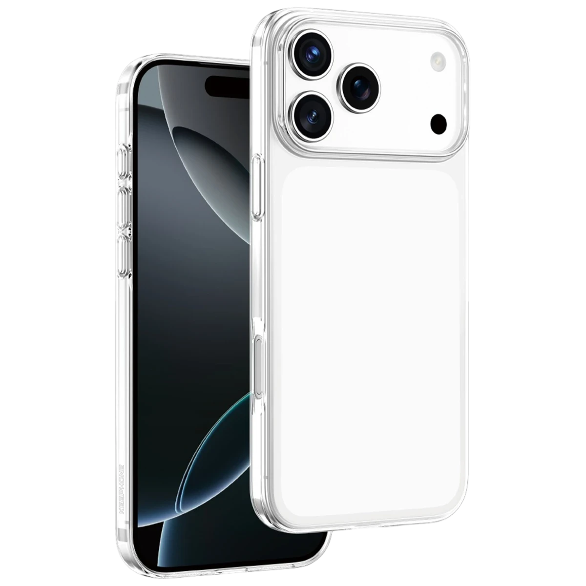 Keephone Apple iPhone 17 Pro X-Crystal Slim Kılıf - Şeffaf