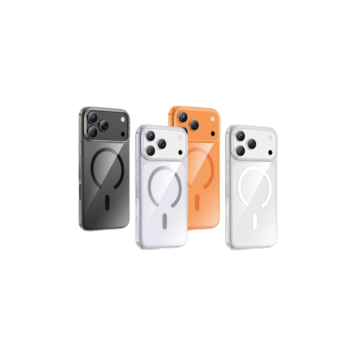 Keephone Apple iPhone 17 Pro X-Crystal Slim Magsafe Kılıf - Şeffaf
