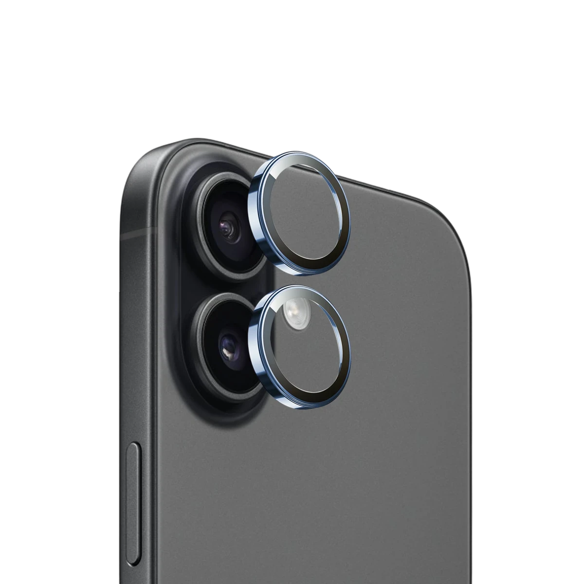 Keephone Apple iPhone 17 Sapphire PVD Kamera Lens - Mavi