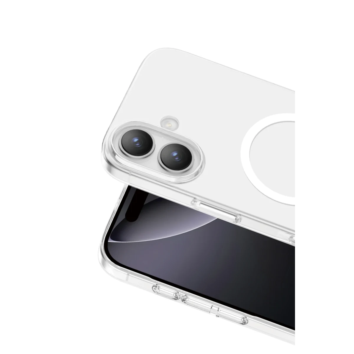 Keephone Apple iPhone 17 X-Crystal Slim Magsafe Kılıf - Şeffaf