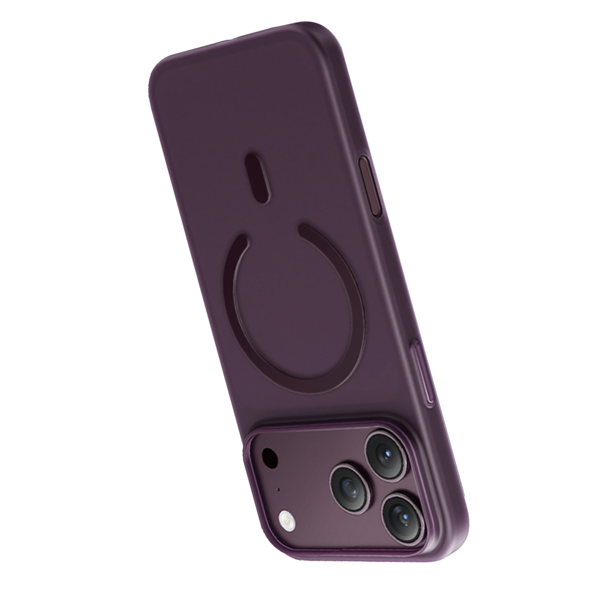 Keephone Apple iPhone 18 Pro AirSkin Pro Magsafe Kılıf - Bordo