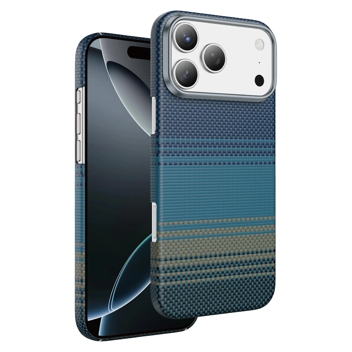 Keephone Apple iPhone 18 Pro Kevlar Seanova Magsafe Kılıf - Moonrise
