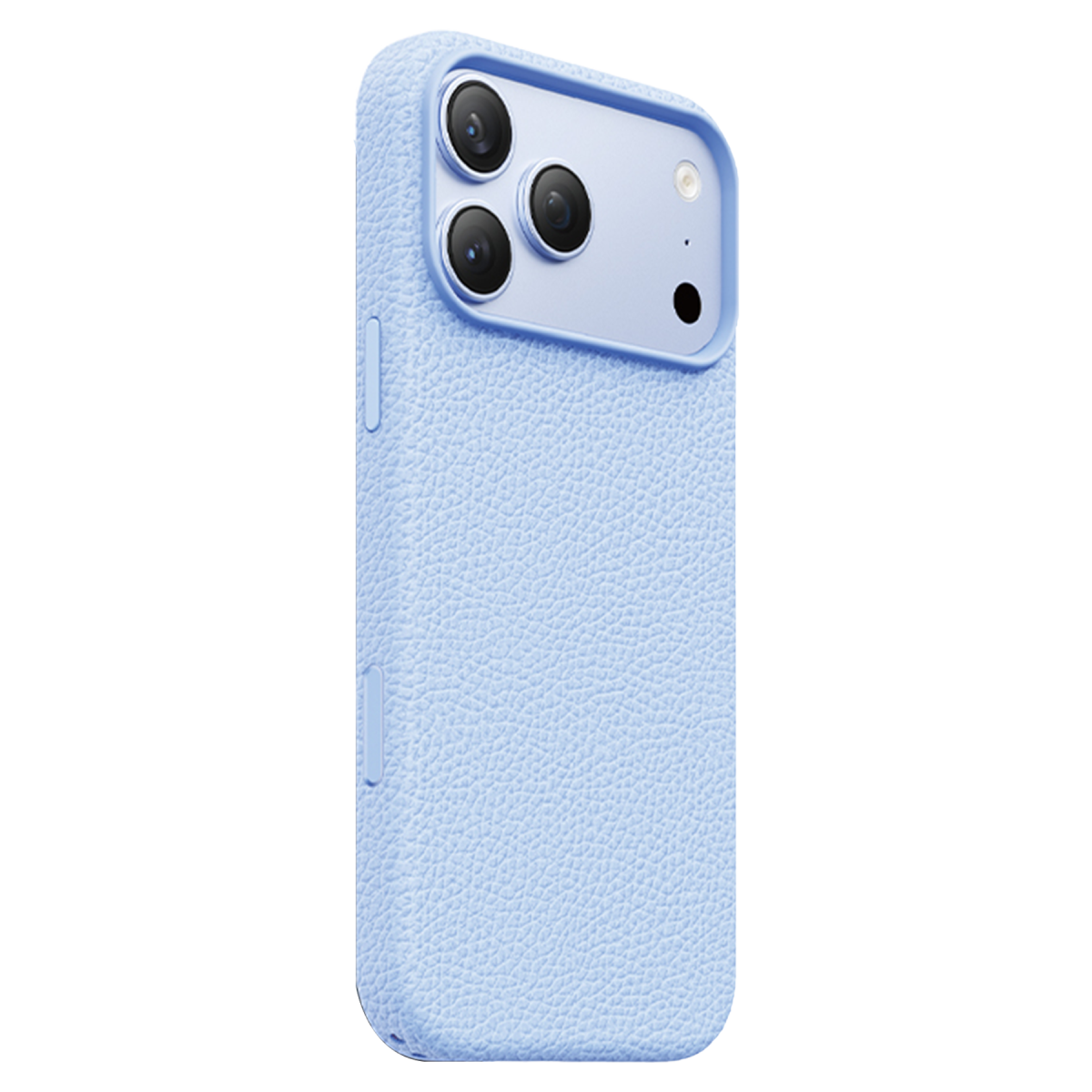 Keephone Apple iPhone 18 Pro Lycucci Deri Manyetik Kapak - Açık Mavi