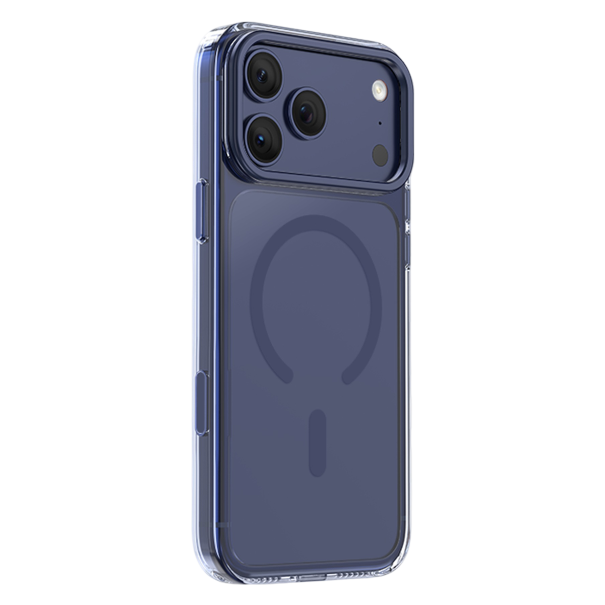 Keephone Apple iPhone 18 Pro Magicam Standlı Magsafe Kapak - Lacivert