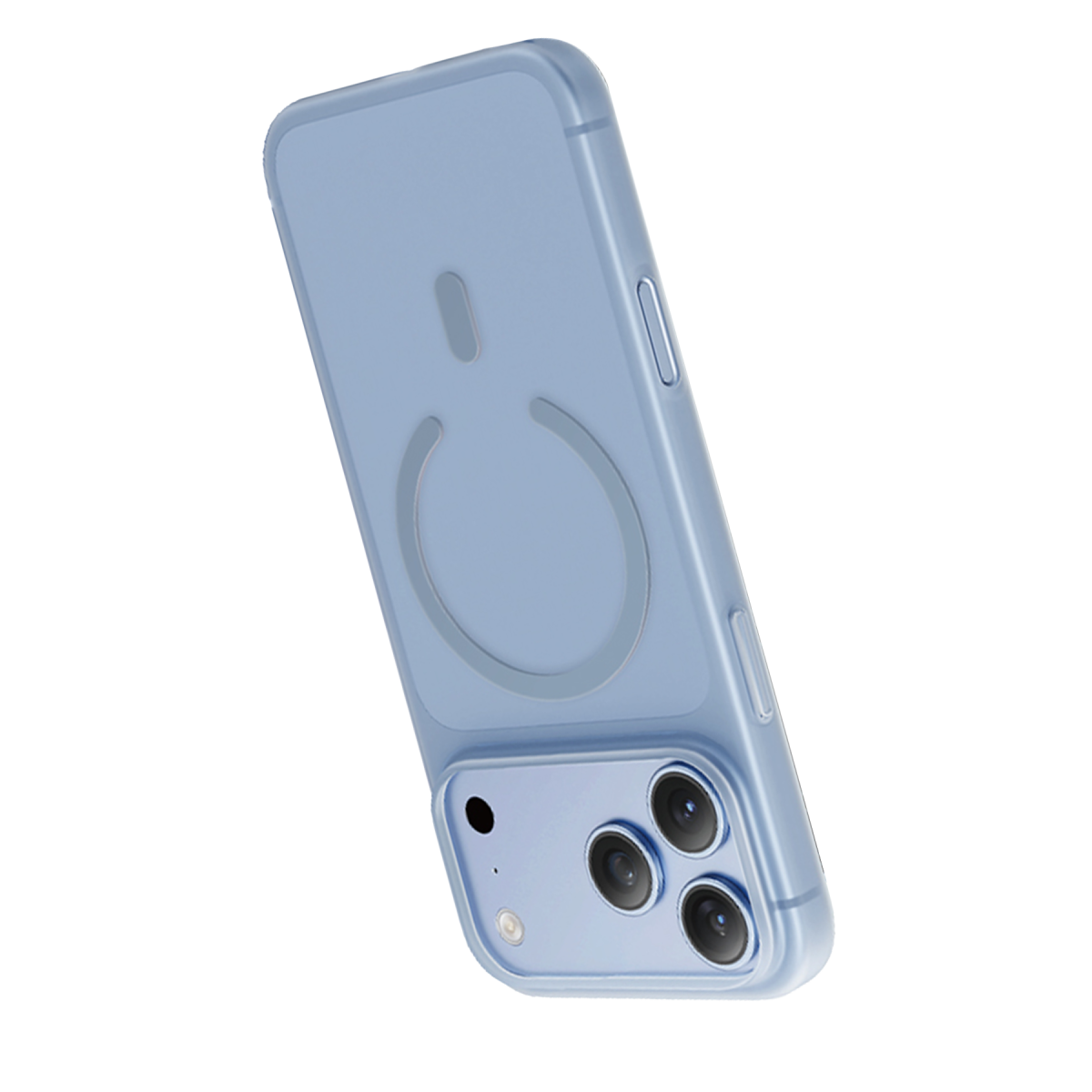 Keephone Apple iPhone 18 Pro Max AirSkin Pro Magsafe Kılıf - Açık Mavi