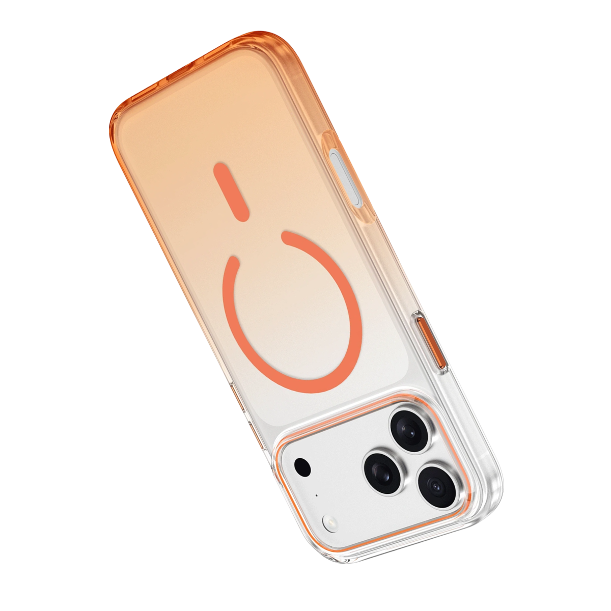Keephone Apple iPhone 18 Pro Max Aurora Pro Magsafe Kılıf - Turuncu