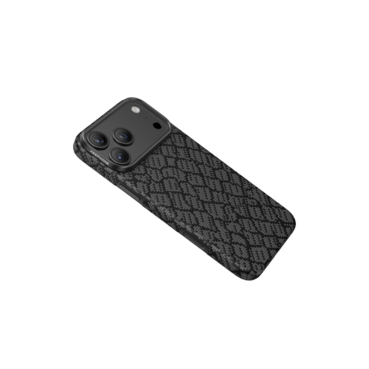 Keephone Apple iPhone 18 Pro Max Drakon Aramid Magsafe Kapak - Siyah