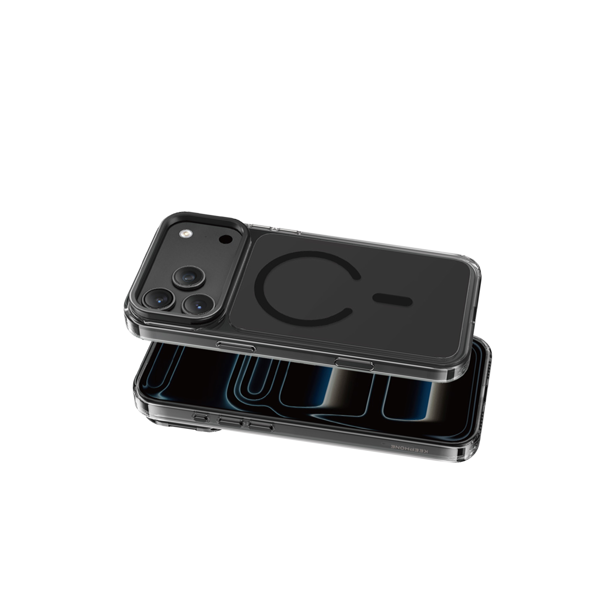Keephone Apple iPhone 18 Pro Max Magicam Standlı Magsafe Kapak - Siyah