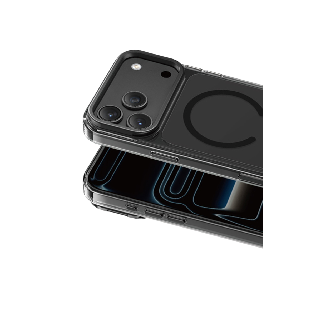 Keephone Apple iPhone 18 Pro Max Magicam Standlı Magsafe Kapak - Siyah