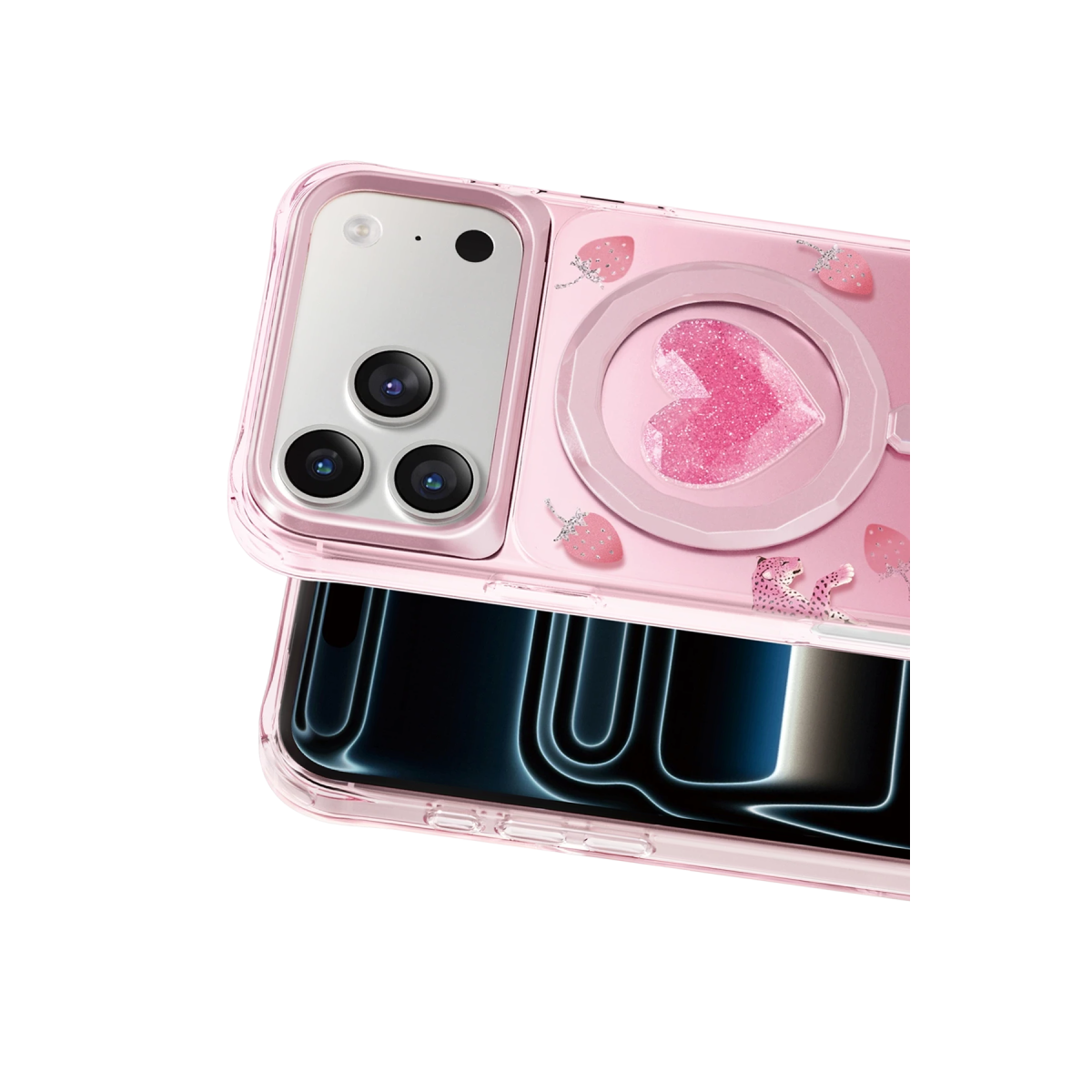 Keephone Apple iPhone 18 Pro Max Peachy Magsafe Kapak - Pembe