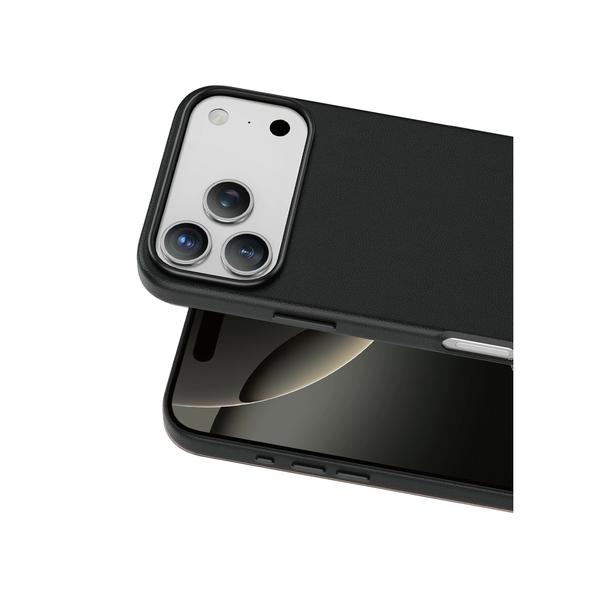 Keephone Apple iPhone 18 Pro Max Peekaboo Magsafe Kapak - Siyah