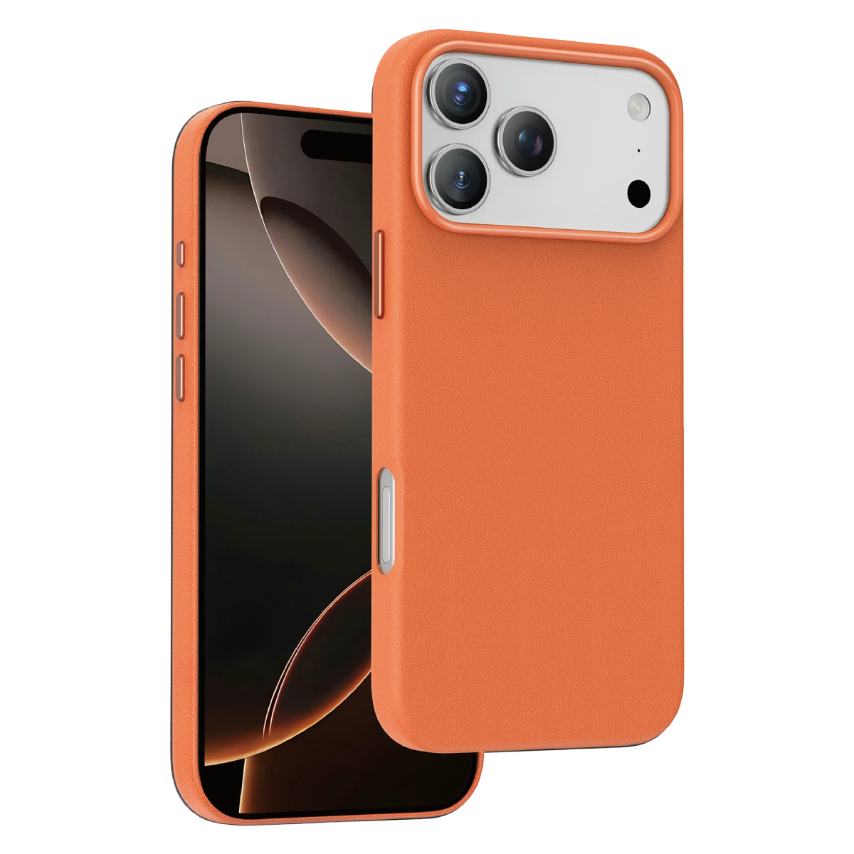 Keephone Apple iPhone 18 Pro Max Peekaboo Magsafe Kapak - Turuncu