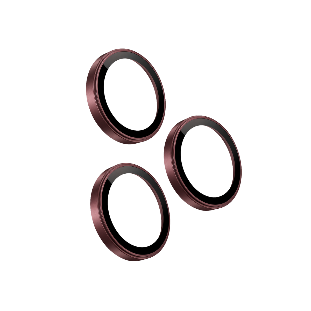 Keephone Apple iPhone 18 Pro Max Sapphire PVD Kamera Lens - Bordo
