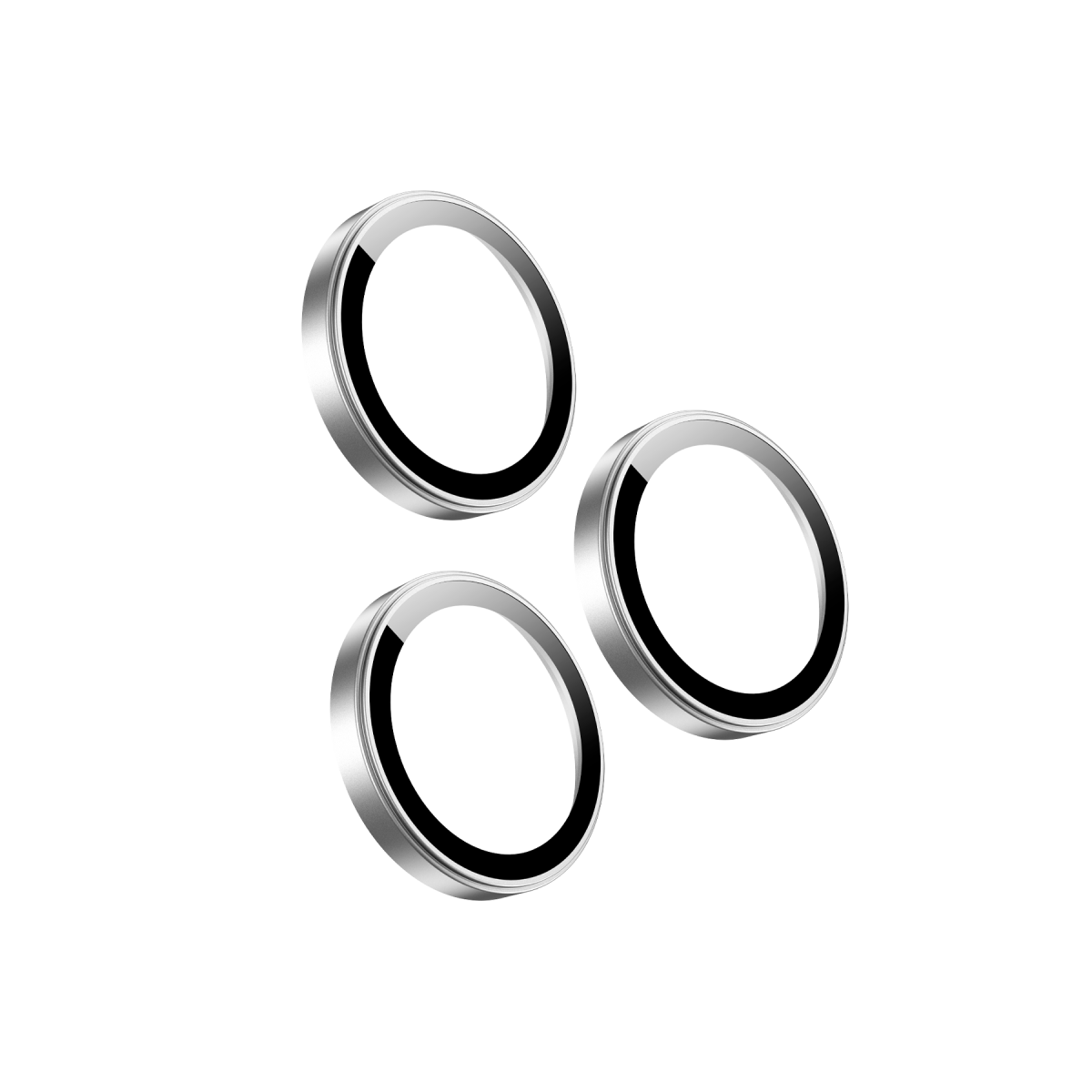 Keephone Apple iPhone 18 Pro Max Sapphire PVD Kamera Lens - Gümüş