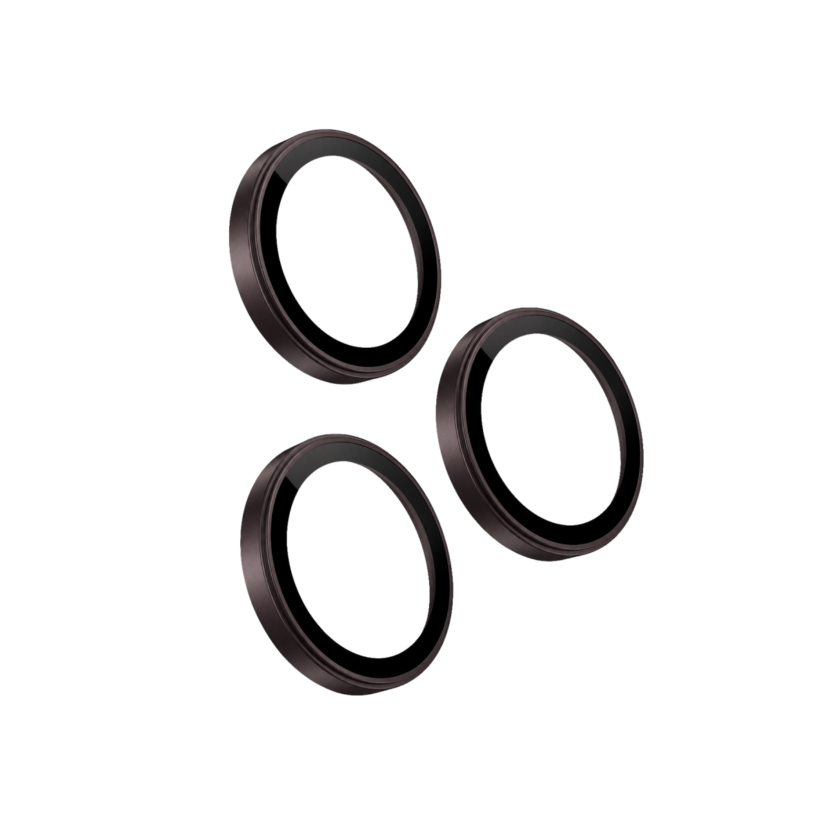 Keephone Apple iPhone 18 Pro Max Sapphire PVD Kamera Lens - Siyah