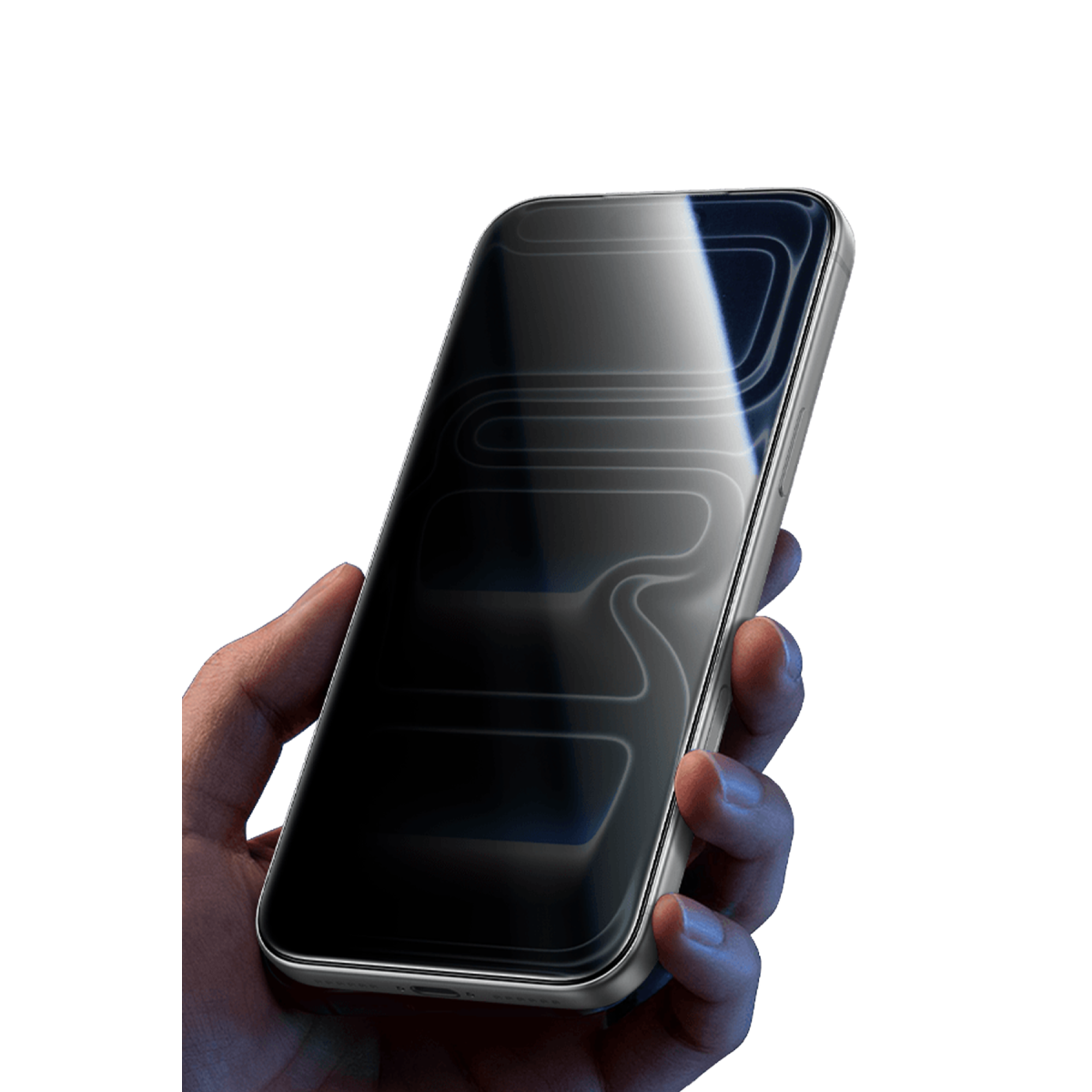 Keephone Apple iPhone 18 Pro Max UltraCurve Extreme Hayalet Cam Ekran Koruyucu - Siyah