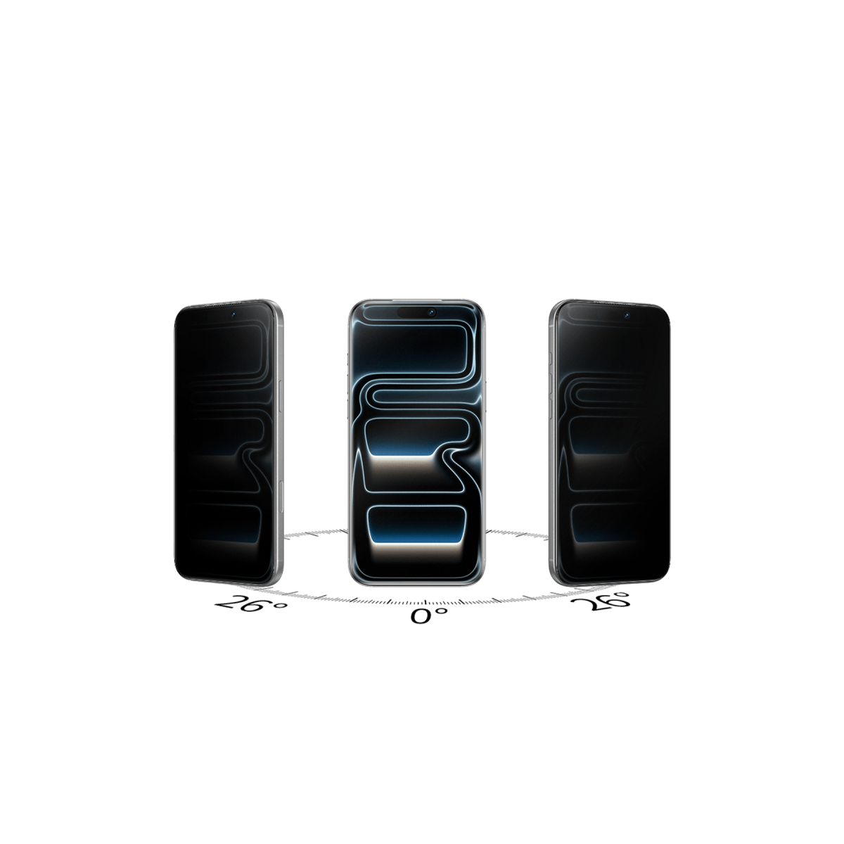 Keephone Apple iPhone 18 Pro Max UltraCurve Extreme Hayalet Cam Ekran Koruyucu - Siyah