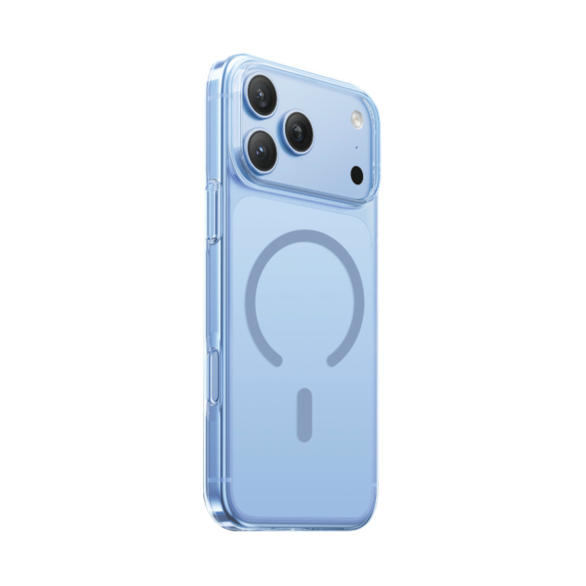 Keephone Apple iPhone 18 Pro Max X-Crystal Slim Magsafe Kılıf - Açık Mavi
