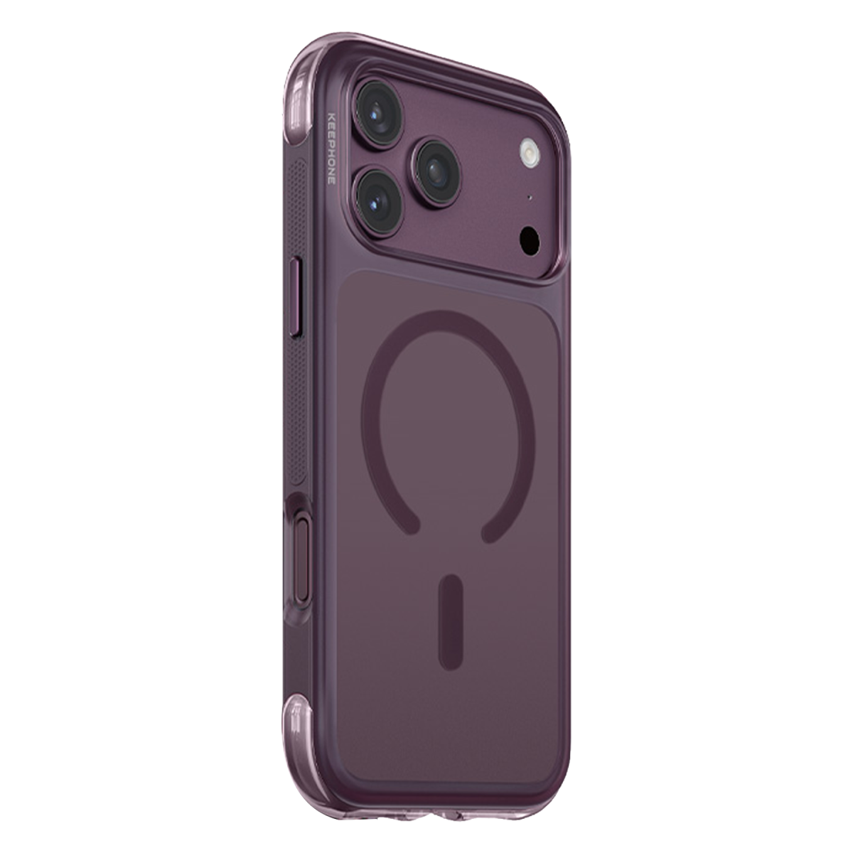 Keephone Apple iPhone 18 Pro Monica Airbag Magsafe Kapak - Bordo