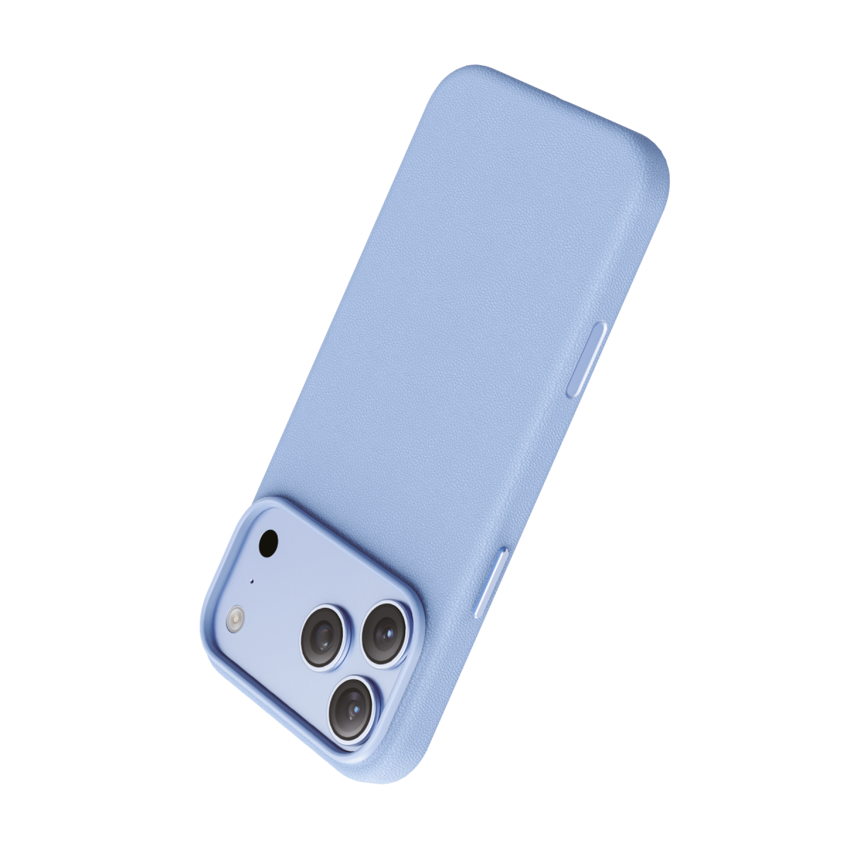 Keephone Apple iPhone 18 Pro Peekaboo Magsafe Kapak - Açık Mavi