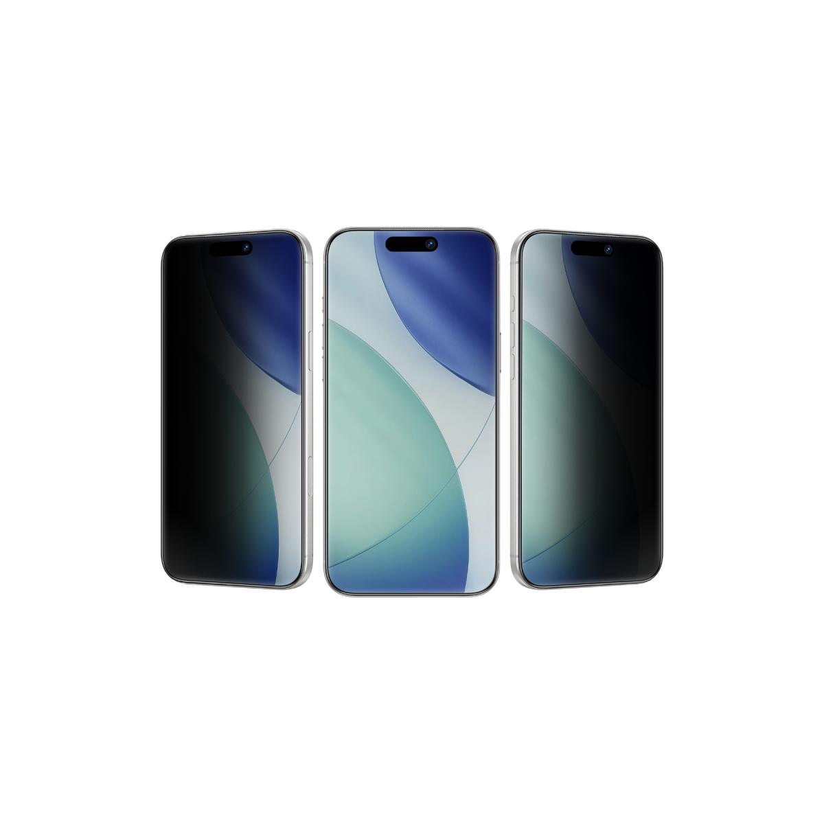 Keephone Apple iPhone 18 Pro Titancore Hayalet Cam Ekran Koruyucu - Siyah