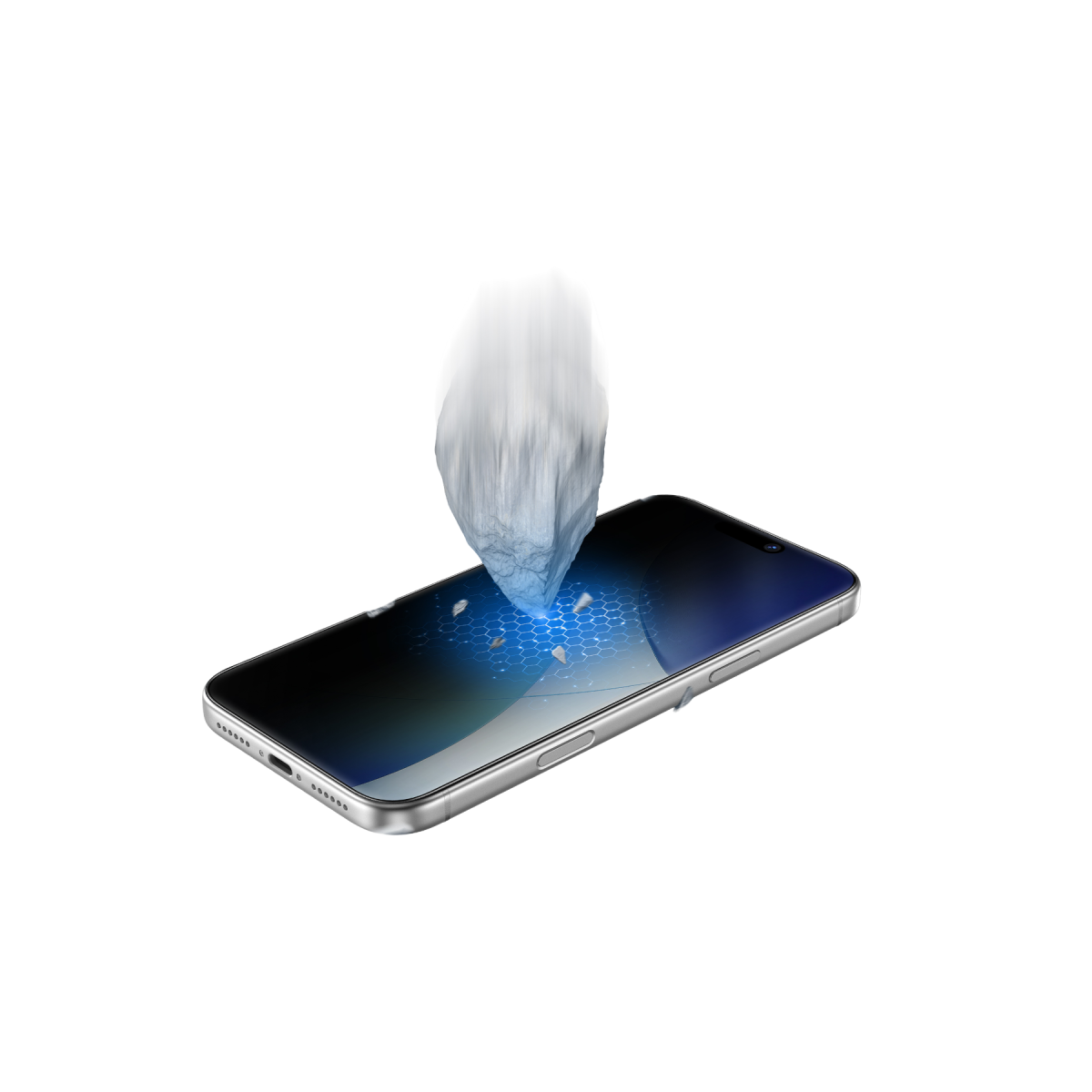 Keephone Apple iPhone 18 Pro Titancore Hayalet Cam Ekran Koruyucu - Siyah