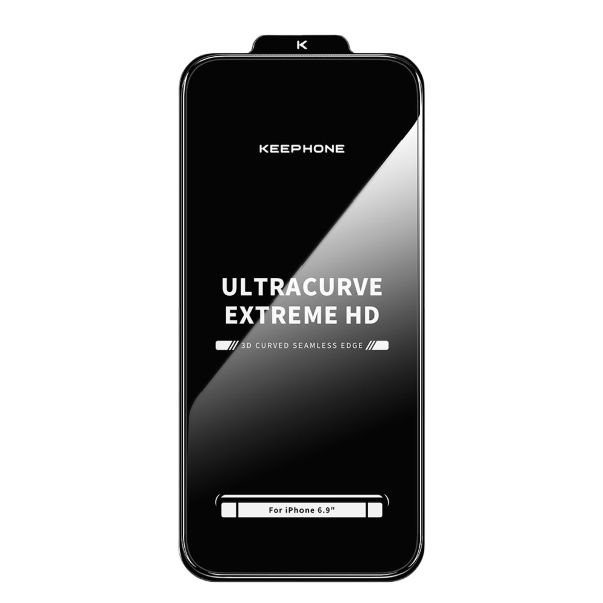 Keephone Apple iPhone 18 Pro UltraCurve Extreme HD Cam Ekran Koruyucu - Şeffaf