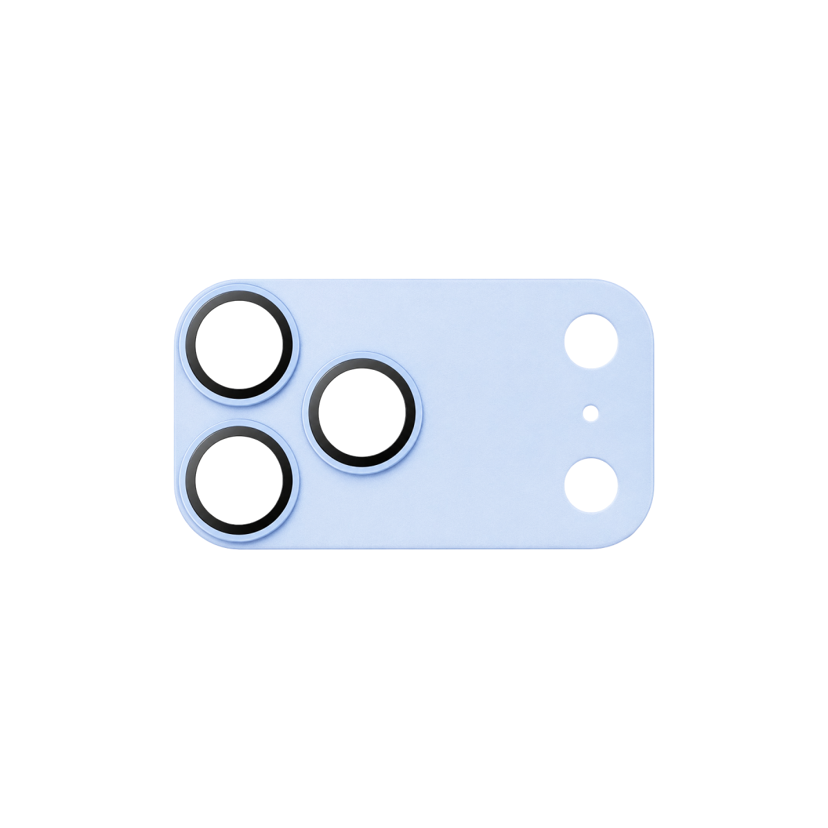 Keephone Apple iPhone 18 Pro Wellens Kamera Lens Koruyucu - Açık Mavi