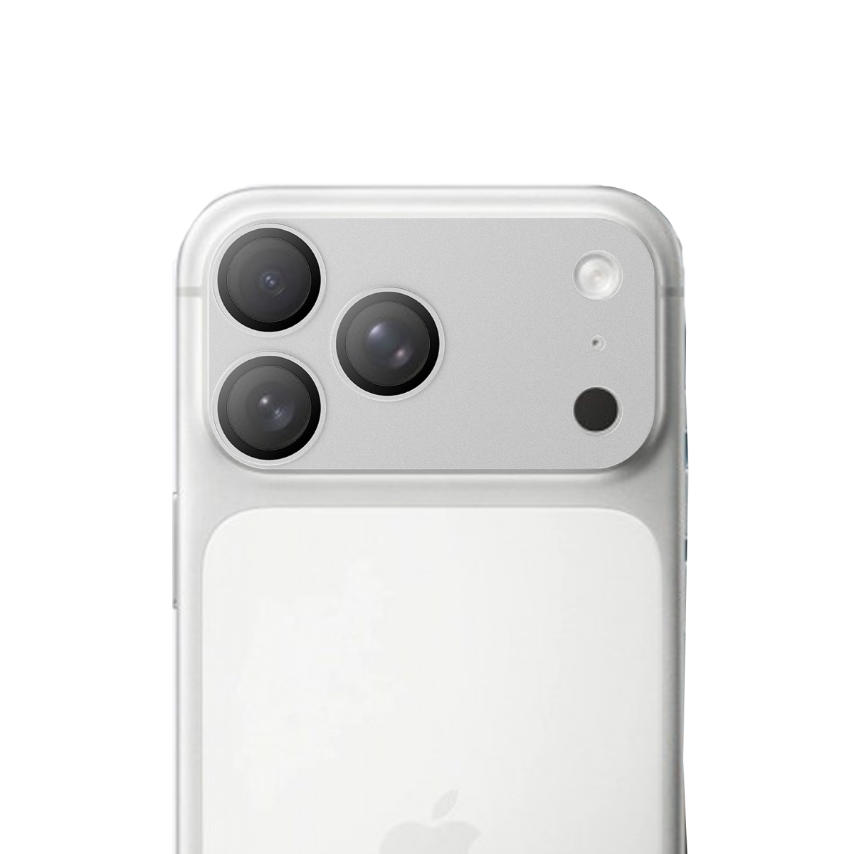 Keephone Apple iPhone 18 Pro Wellens Kamera Lens Koruyucu - Gümüş
