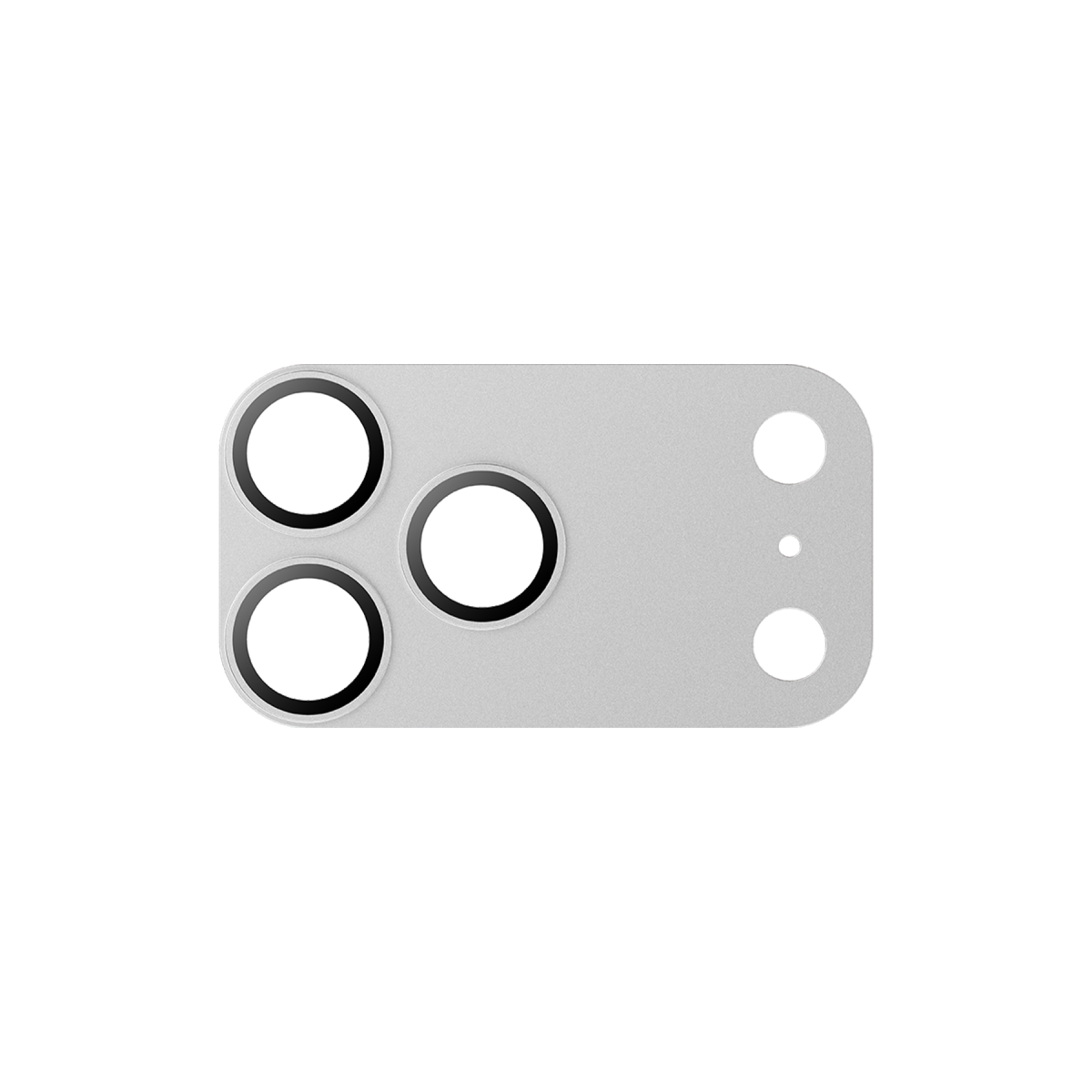 Keephone Apple iPhone 18 Pro Wellens Kamera Lens Koruyucu - Gümüş