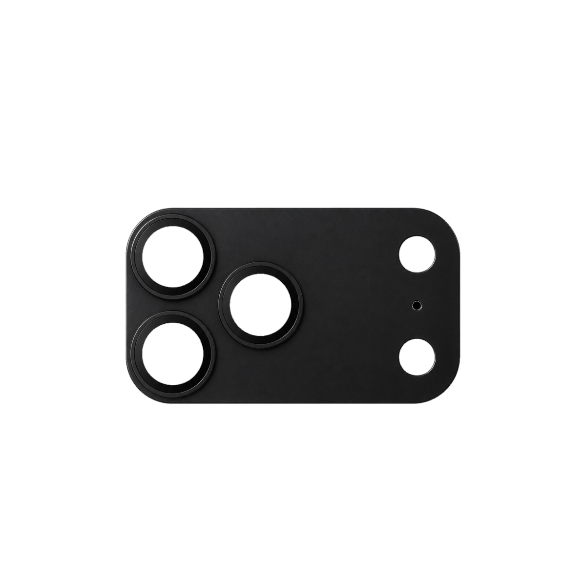 Keephone Apple iPhone 18 Pro Wellens Kamera Lens Koruyucu - Siyah