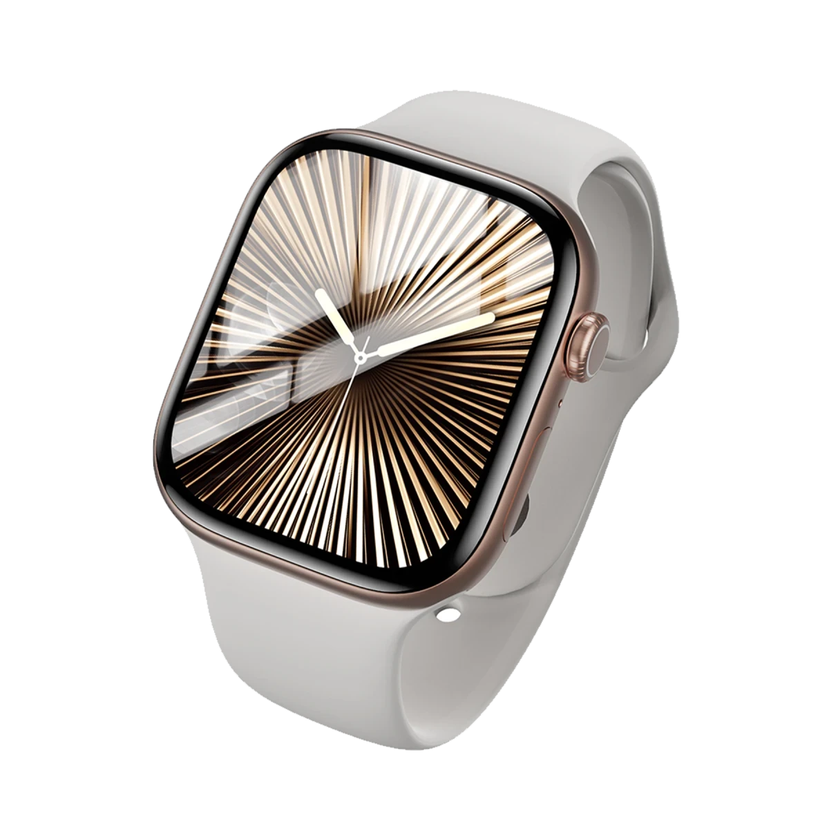 Keephone Apple Watch 42mm 3D Nano Flex Saat Ekran Koruyucu - Şeffaf