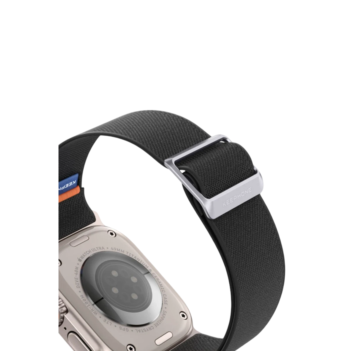 Keephone Apple Watch Ultra 2 49mm Navas Kumaş Kordon - Koyu Yeşil