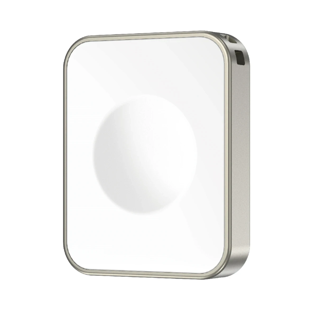 Keephone IC-017 Ekstra Type-C Çıkışlı Saat Kablosuz Şarj Aleti - Gümüş