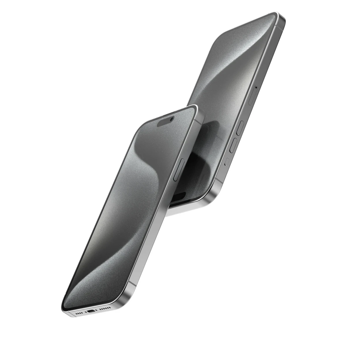 Keephone Apple iPhone 14 Plus UltraCurve Privacy 3D Cam Ekran Koruyucu - Siyah