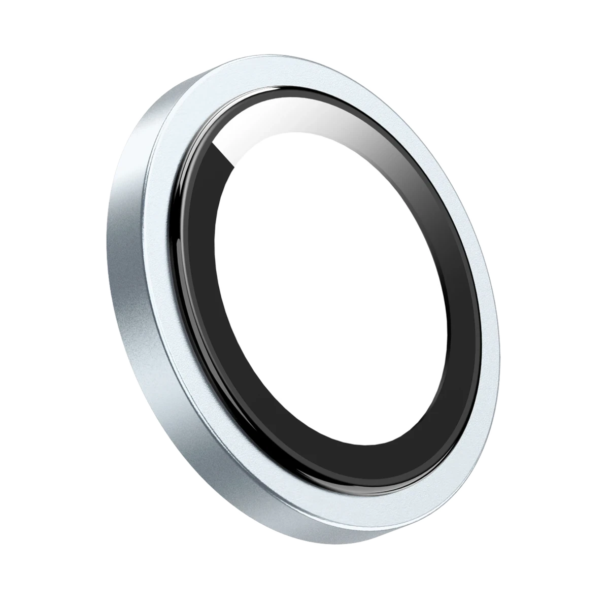 Keephone iPhone 15 Capital Alüminyum AR Kamera Lens Koruyucu - Mavi