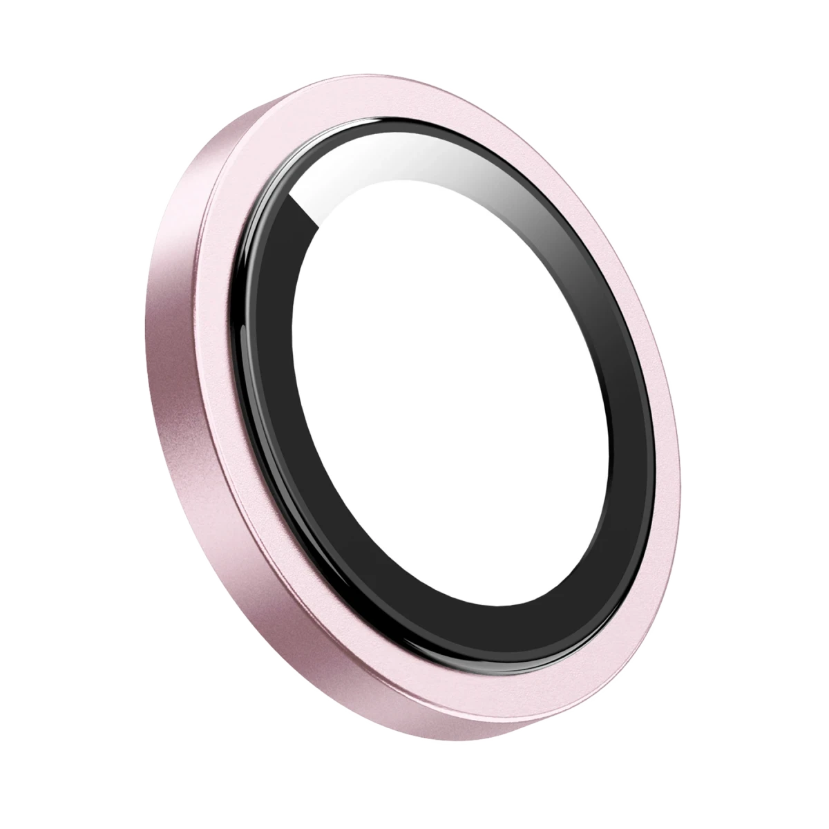Keephone iPhone 15 Capital Alüminyum AR Kamera Lens Koruyucu - Pembe