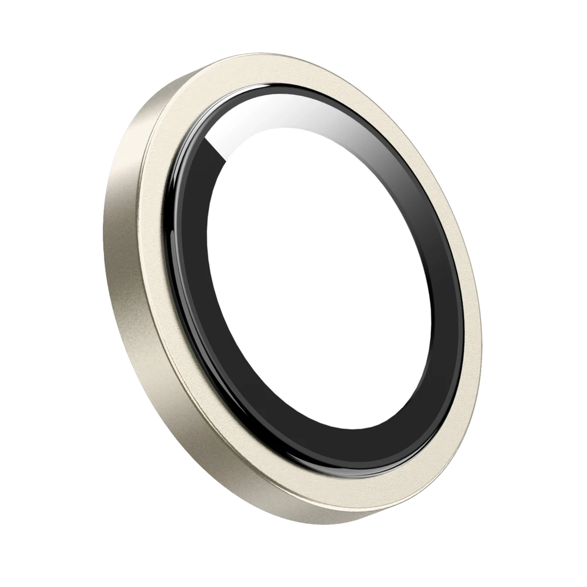 Keephone Apple iPhone 15 Capital Alüminyum AR Kamera Lens Koruyucu - Sarı