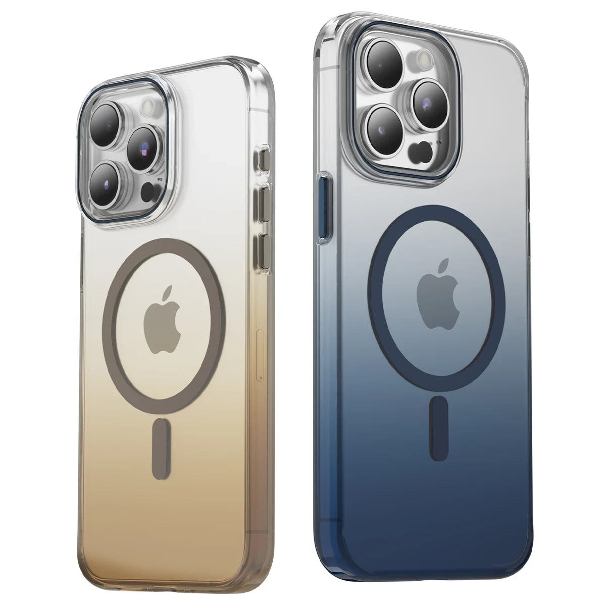 Keephone Apple iPhone 15 Pro Max Aurora Pro Magsafe Kılıf - Mavi