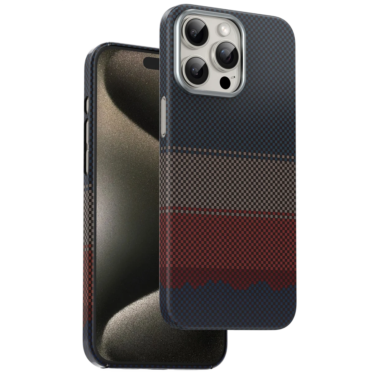 Keephone iPhone 15 Pro Max Kevlar Seanova Magsafe Kılıf - Gün Işığı