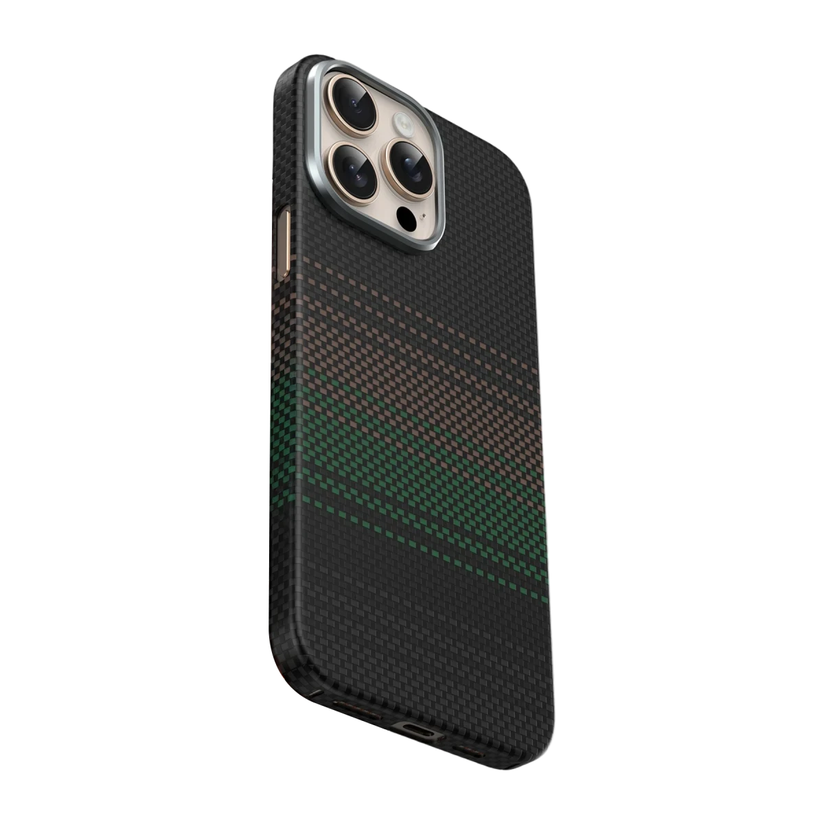 Keephone Apple iPhone 15 Pro Max Kevlar Seanova Magsafe Kılıf - Aurora